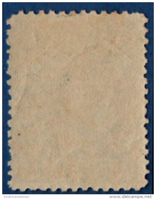 Nederland 1899  1 Gld Wilhelmina Tanding 11*11&frac12; Postfris, Tanding Zie Scan(s) MNH For Perforation See Scan(s) - Nuevos