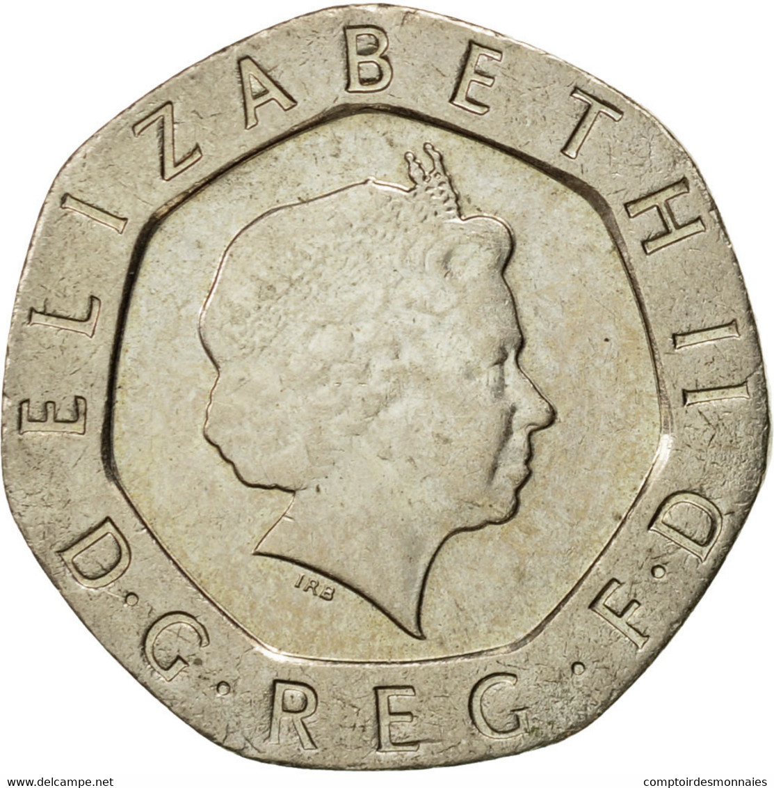 Monnaie, Grande-Bretagne, Elizabeth II, 20 Pence, 2002, SUP, Copper-nickel - 20 Pence