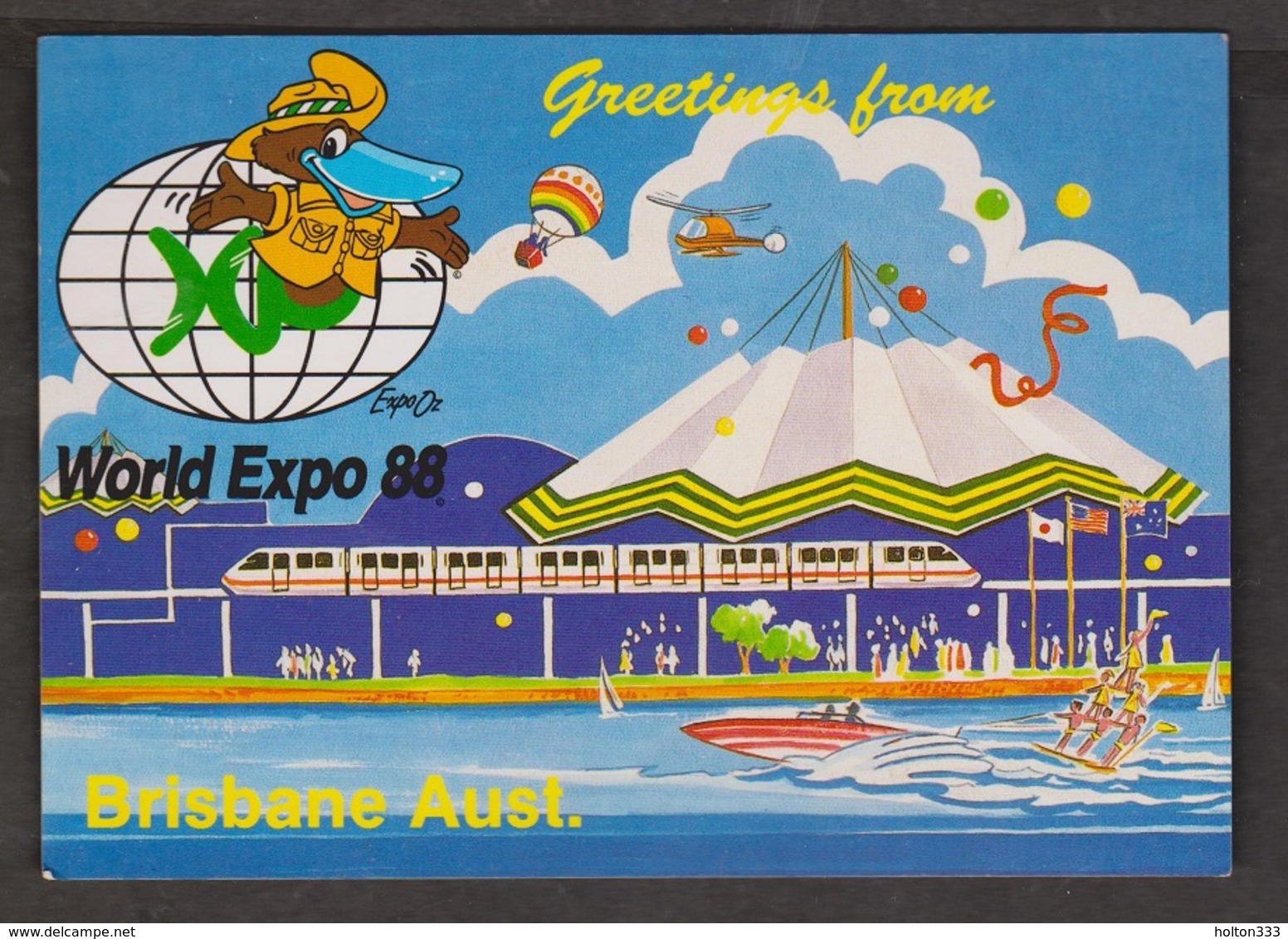 Greetings From Brisbane World Expo 1988 - Unused - Brisbane