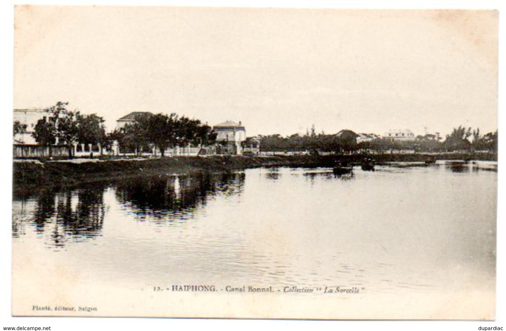 Viêt-Nam - TONKIN / HAIPHONG -- Canal Bonnal. - Collection "La Sarcelle". (Planté N° 12). - Vietnam