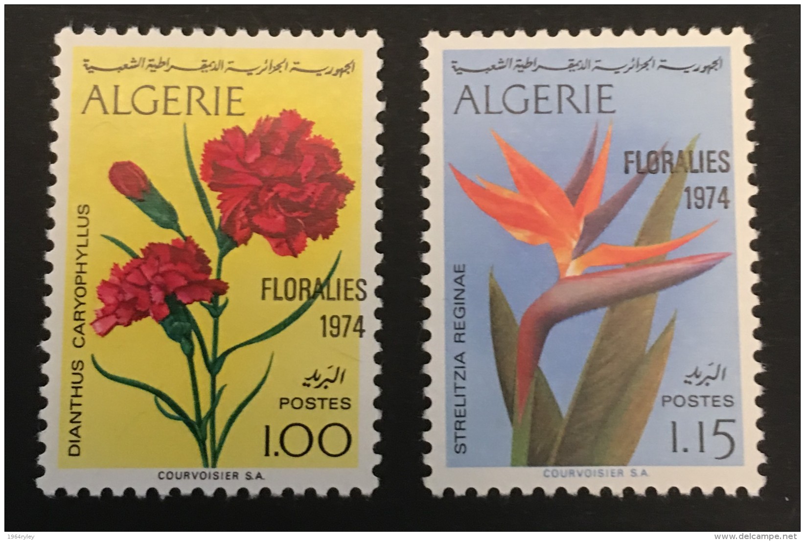 Algeria   - MH* -  1974 - # 518/519 - Algérie (1962-...)