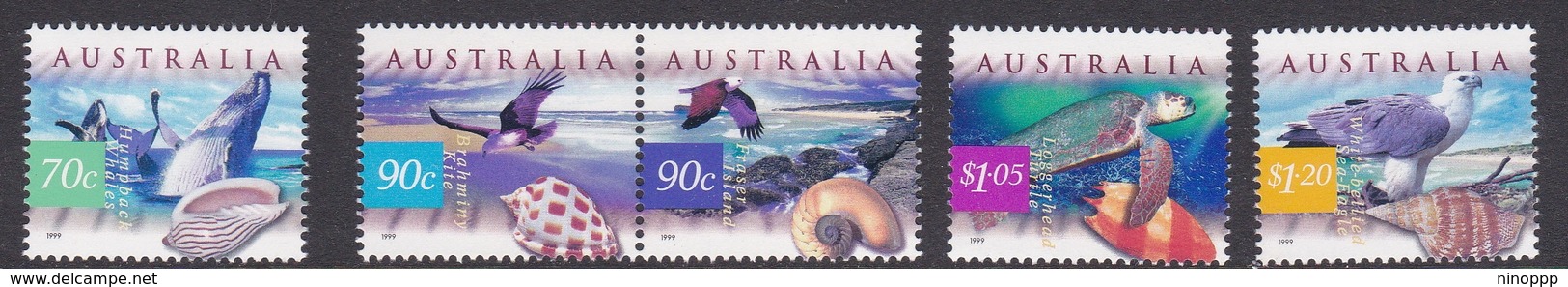 Australia ASC 1753-1757 1999 Nature Of Australia Coastal, Mint Never Hinged - Ungebraucht