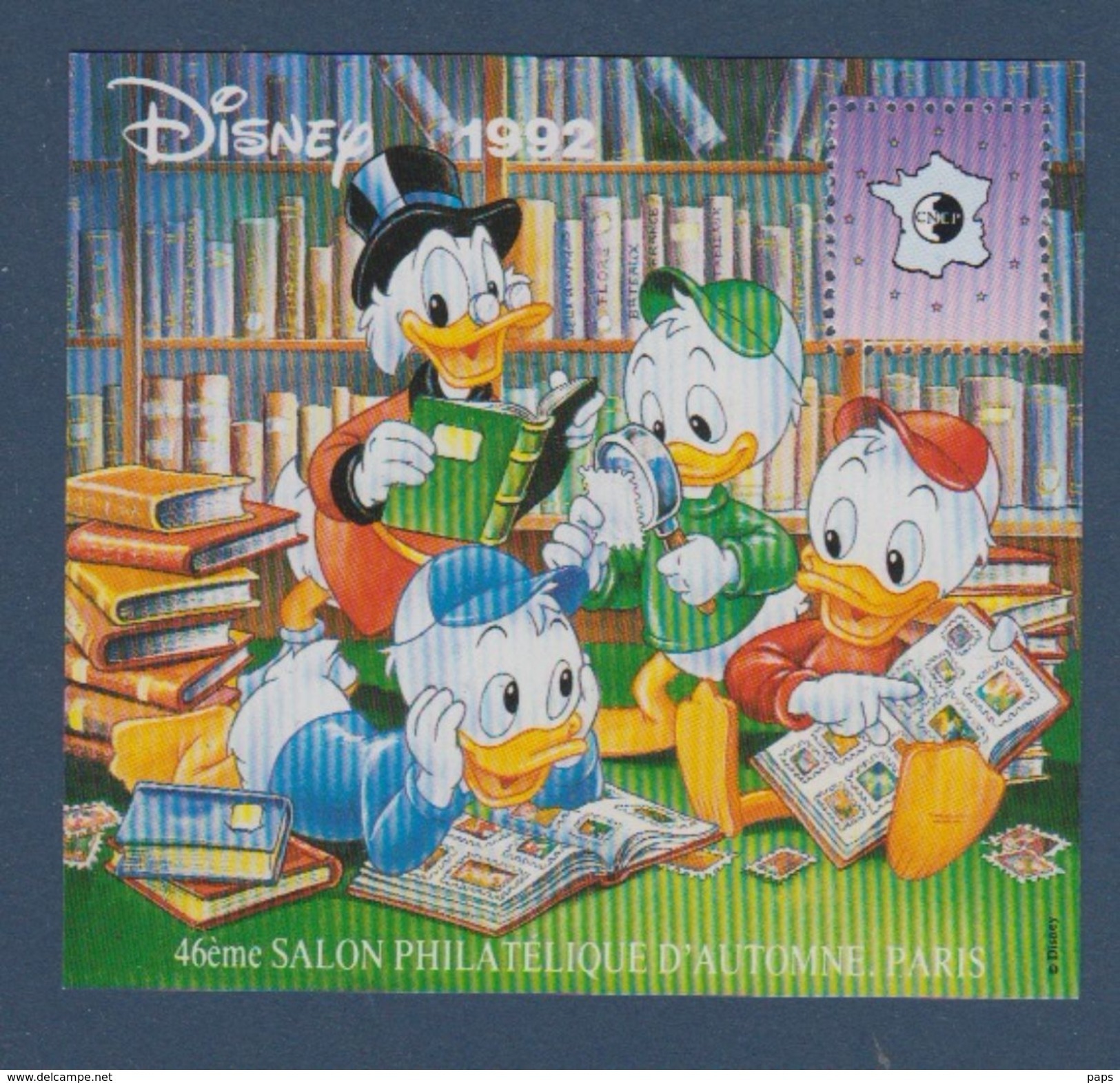 CNEP-1992-N°16** DISNEY.Salon Philathélique De PARIS - CNEP