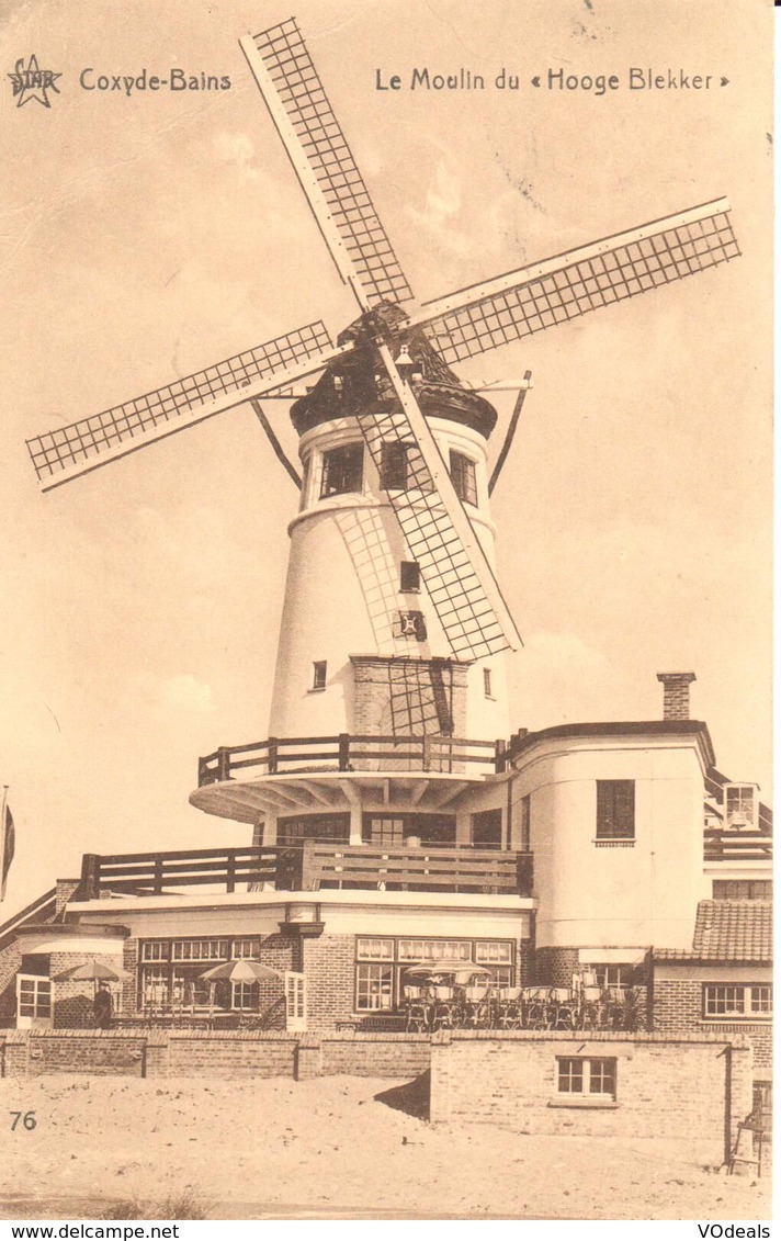 Koksijde - Coxyde - Le Moulin Du Hooge Blekker - Koksijde