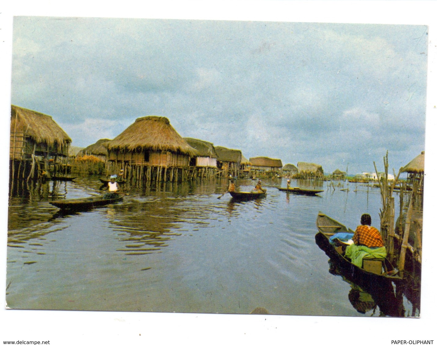 BENIN - GANVIE, Pfahldorf - Benin