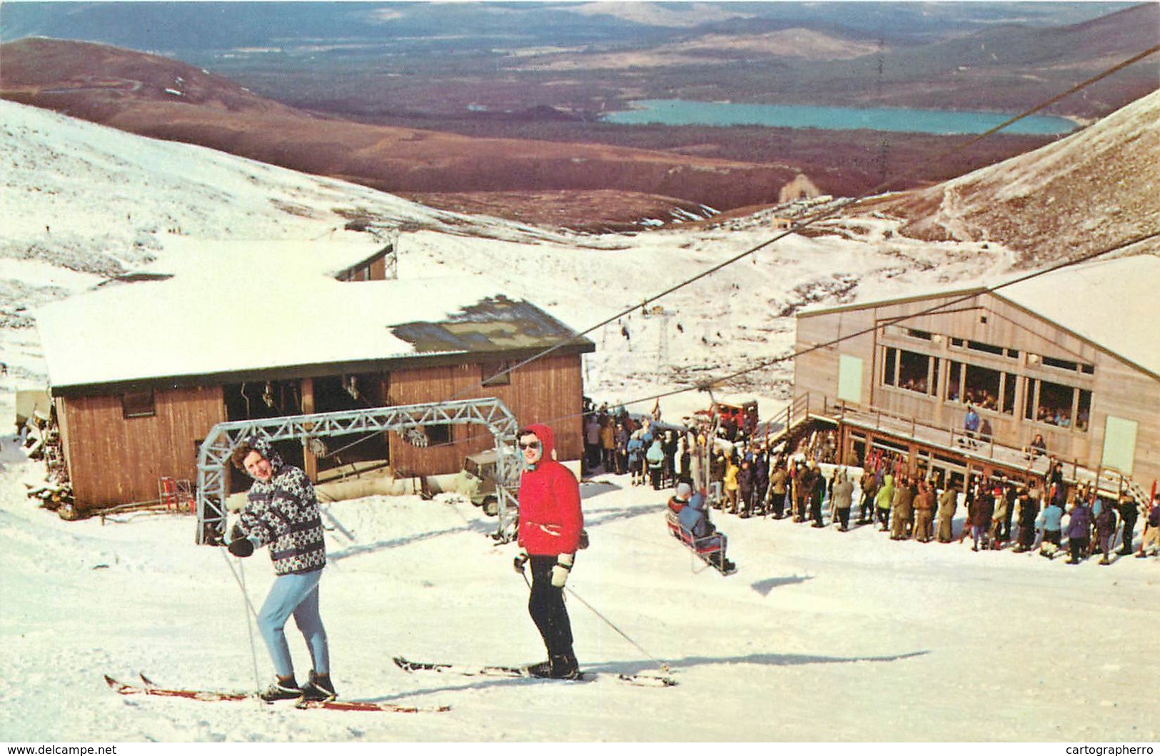 D1347 Top Station Chairlift Station Cairngorm Mountains Scotland Ski - Other & Unclassified