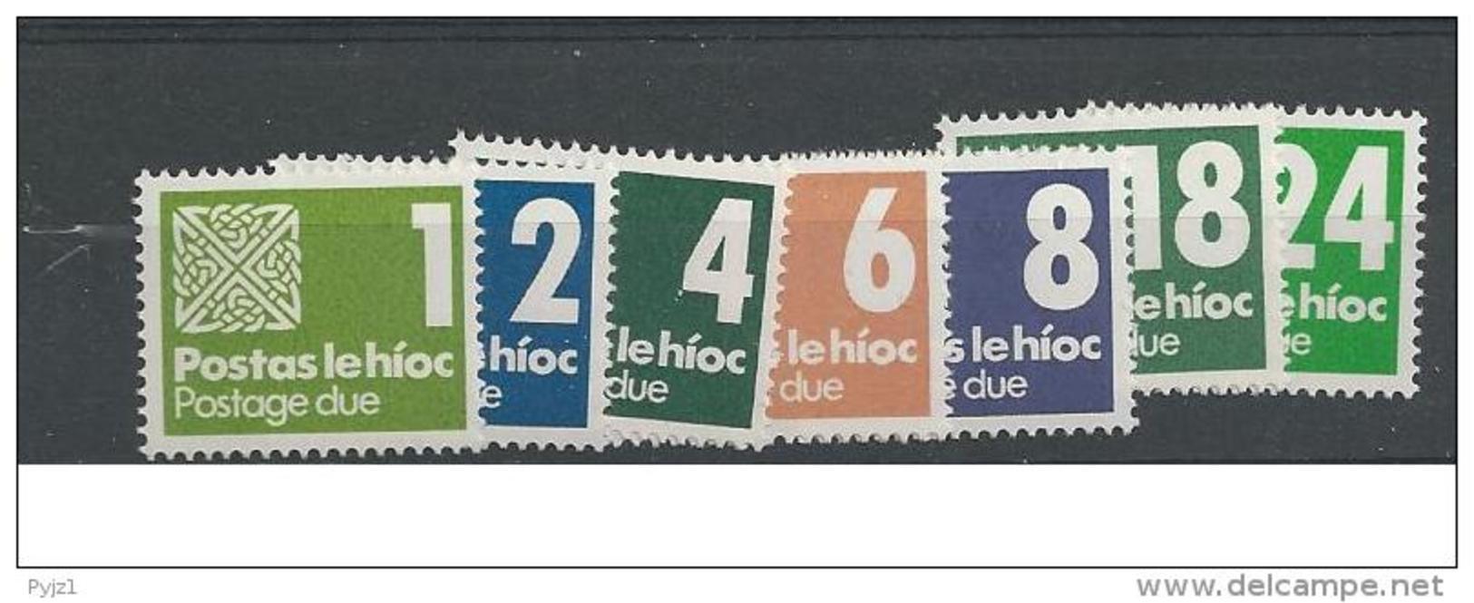 1980 MNH Ireland, Eire, Irland, Ierland, Porto, Postfris - Portomarken
