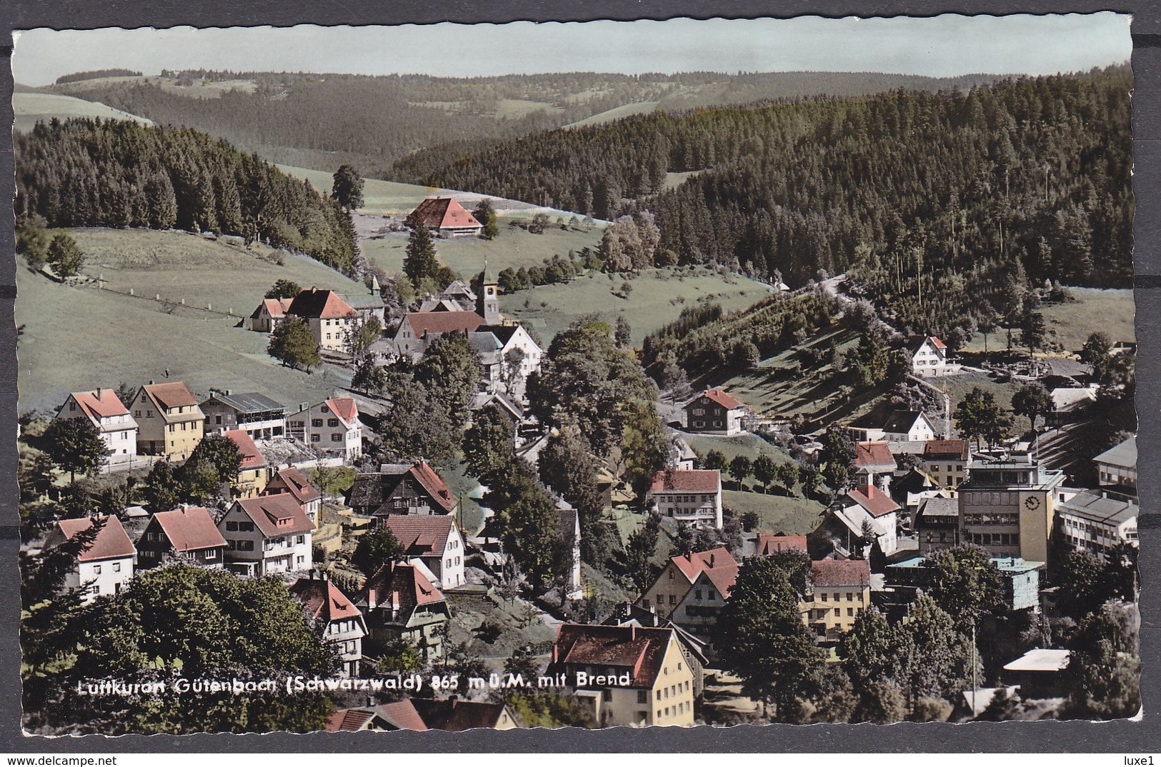 GERMANY  , GUTENBACH , OLD  POSTCARD - Furtwangen