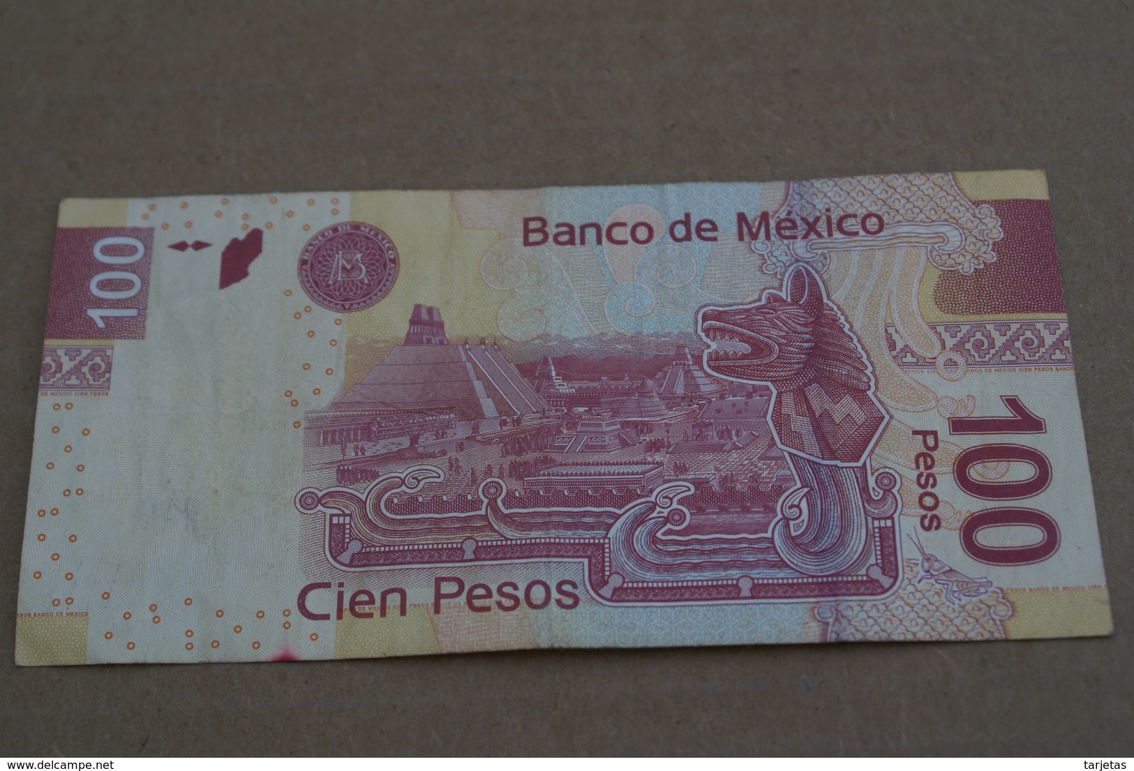 BILLETE DE MEXICO DE 100 PESOS DEL AÑO 2009 (BANKNOTE) - México