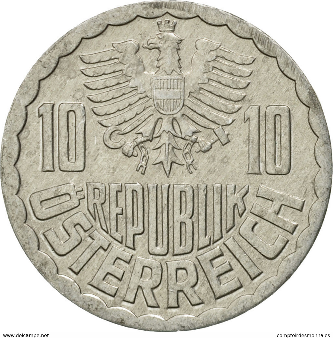 Monnaie, Autriche, 10 Groschen, 1983, Vienna, TTB, Aluminium, KM:2878 - Autriche