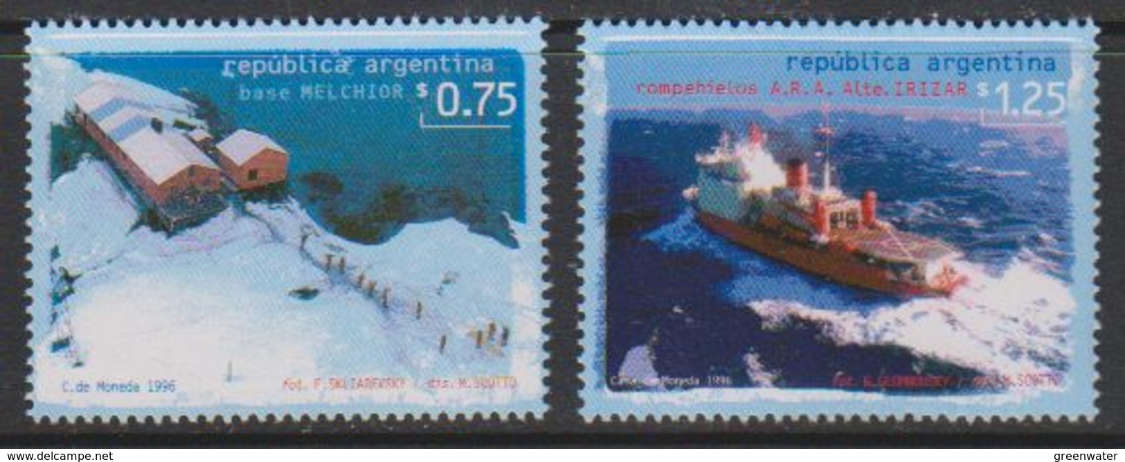 Argentina 1996 Antarctica 2v  ** Mnh (39704D) - Andere & Zonder Classificatie