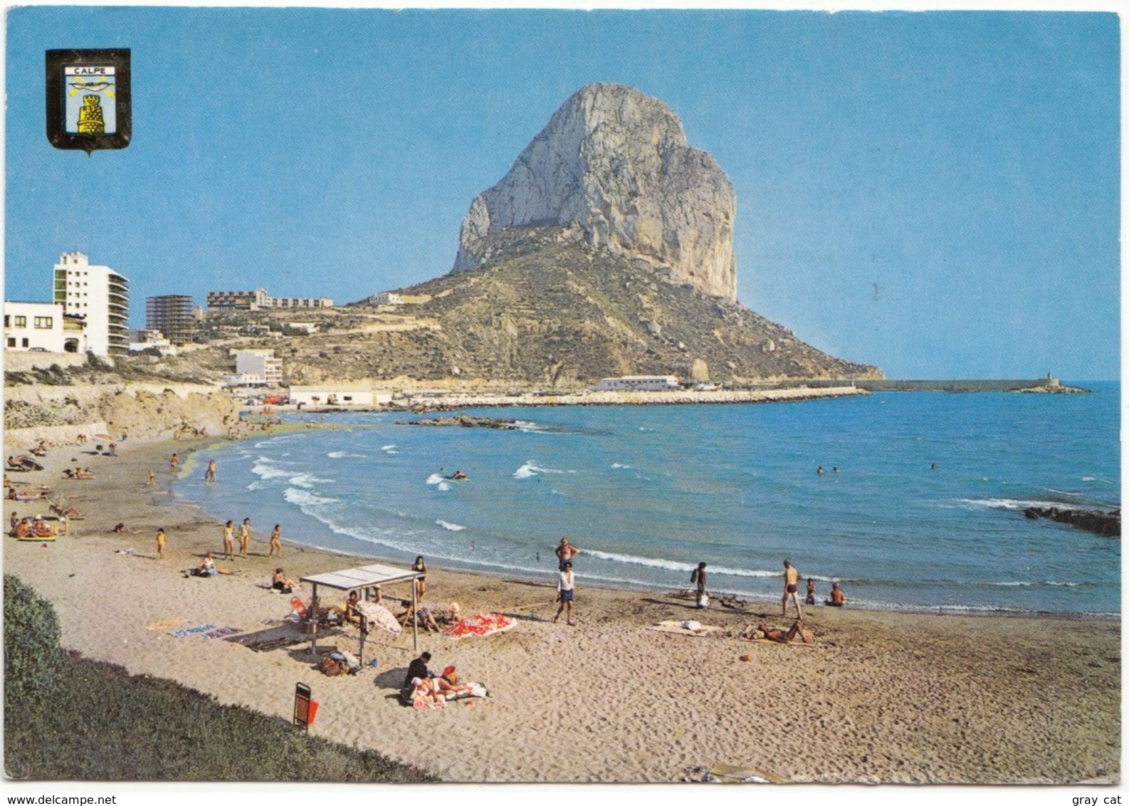 Spain, CALPE (Alicante), Penon De Ifach, Used Postcard [21523] - Alicante