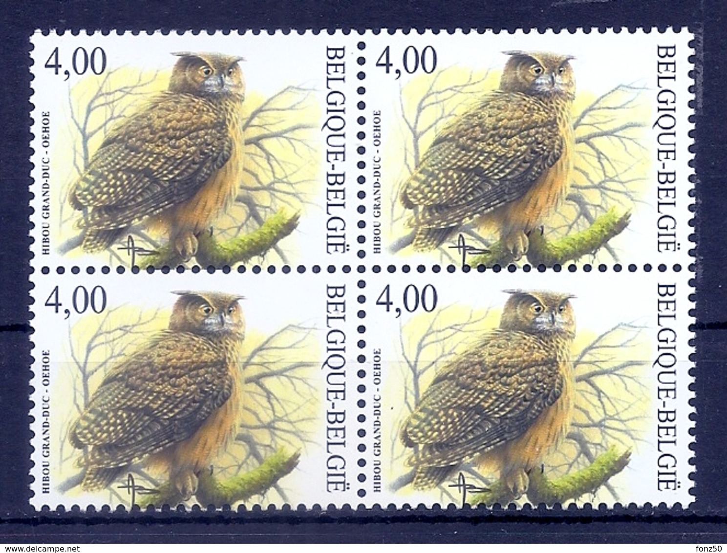 BELGIE * Buzin * Nr 3270 * Postfris Xx * FLUOR  PAPIER - 1985-.. Pájaros (Buzin)