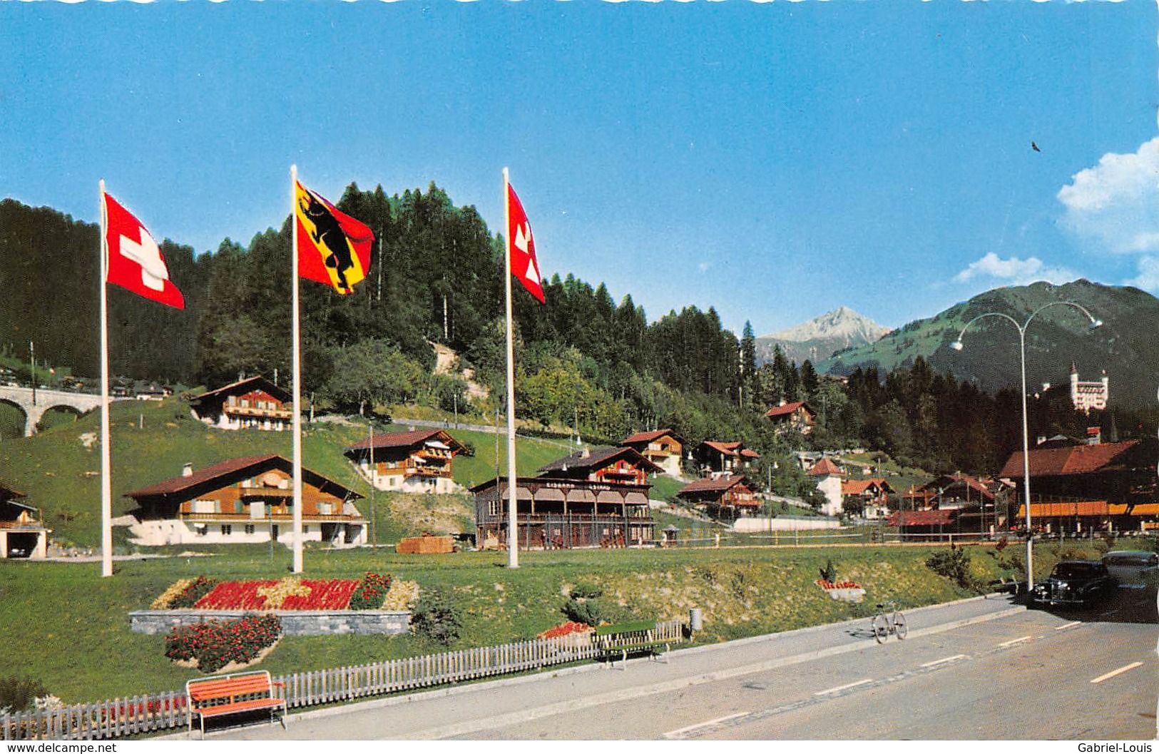 Gstaad  ( Couleur Petit Format 14 X 9 Cm ) - Non Circulé - Palace - Oldtimer - Gstaad