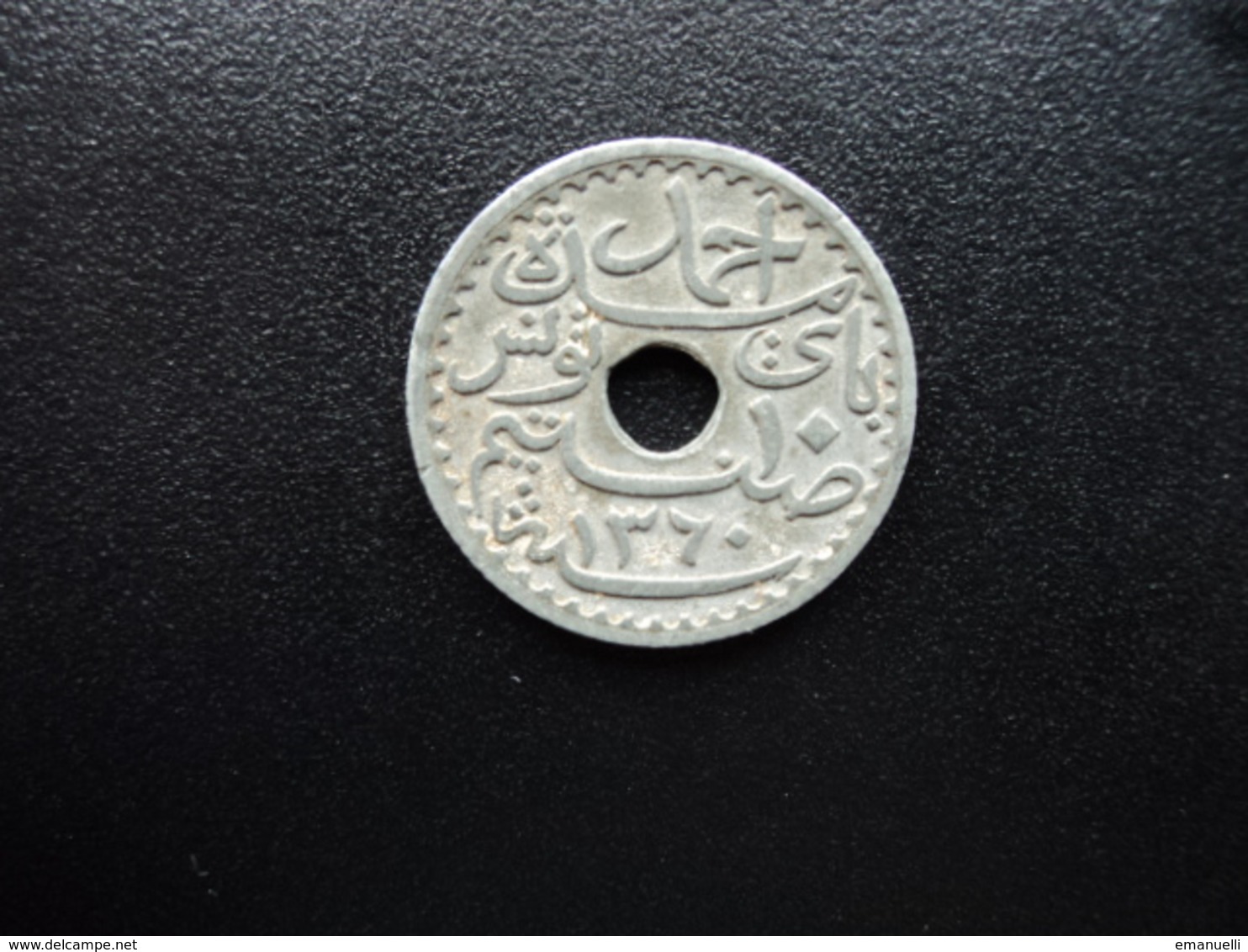 TUNISIE : 10 CENTIMES  1360 - 1941    G.116 /  KM 267      TTB - Tunisie