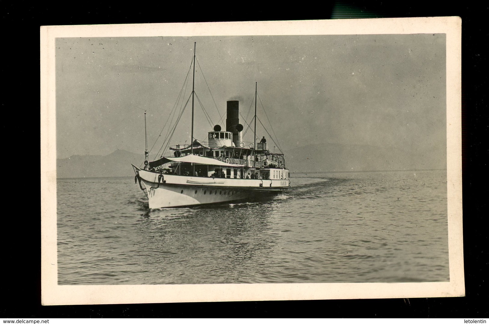 CPSM - BATEAU - SUR LE LÉMAN - Piroscafi