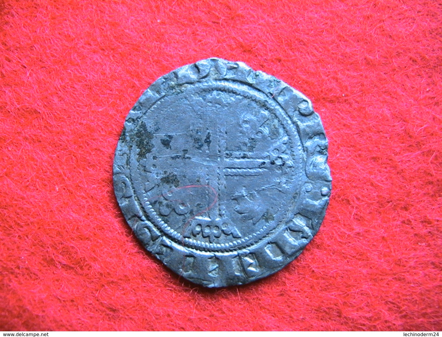 Gros Delphinal De Charles V, Rare - 1364-1380 Charles V Le Sage