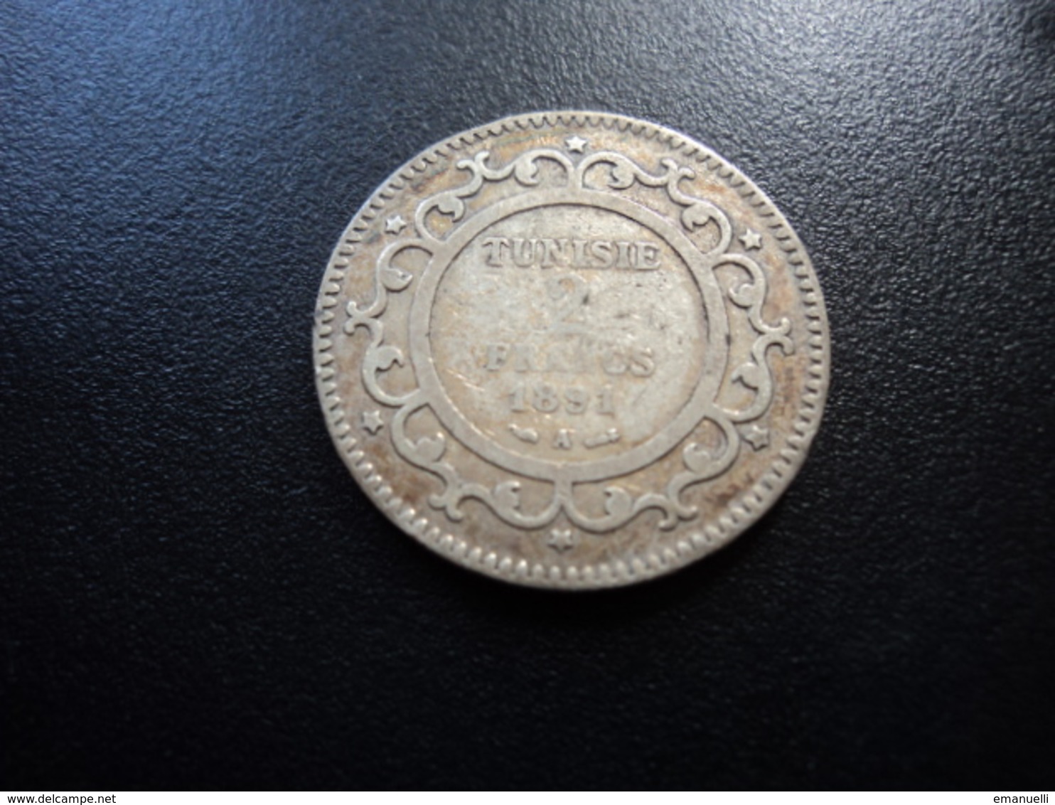 TUNISIE : 2 FRANCS   1308 - 1891 A      G.246 / KM 225      TTB / TB+ - Tunesië