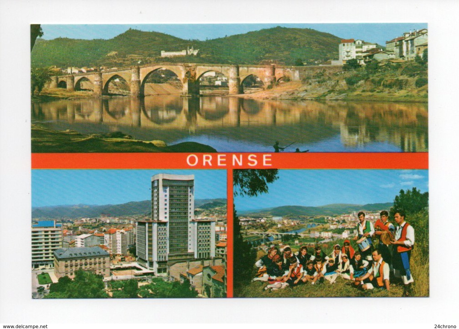Espagne: Orense, Groupe Folklorique (18-2139) - Orense