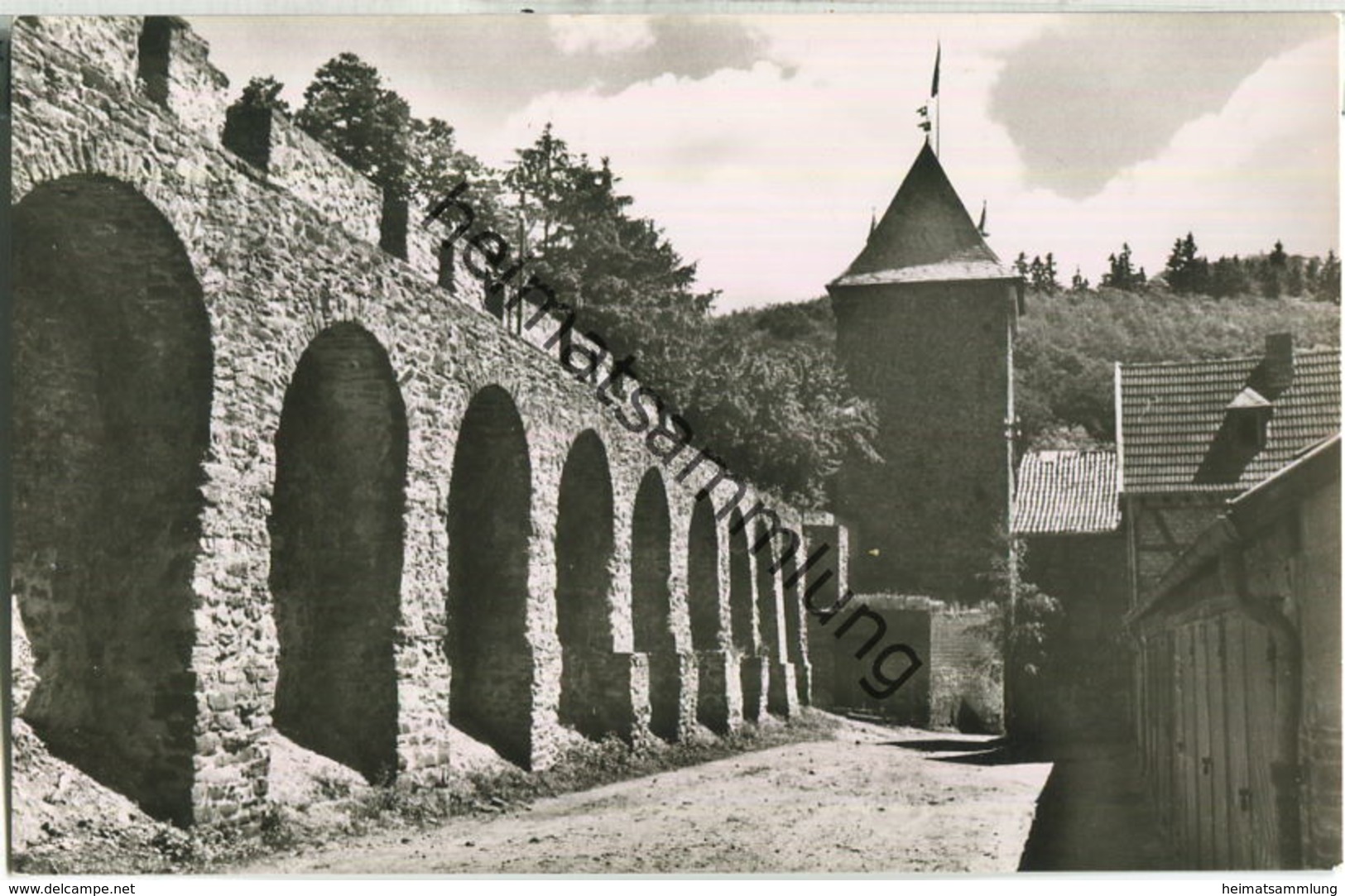 Münstereifel - Stadtmauer Mit Wehrgang Und Wertherturm - Verlag Friedrich Schulte Münstereifel - Bad Muenstereifel