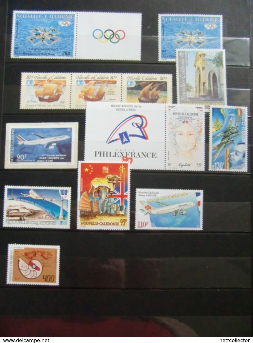 RARE COLLECTION NLLE CALEDONIE des CLASSIQUES aux MODERNES COTE TRES IMPORTANTE