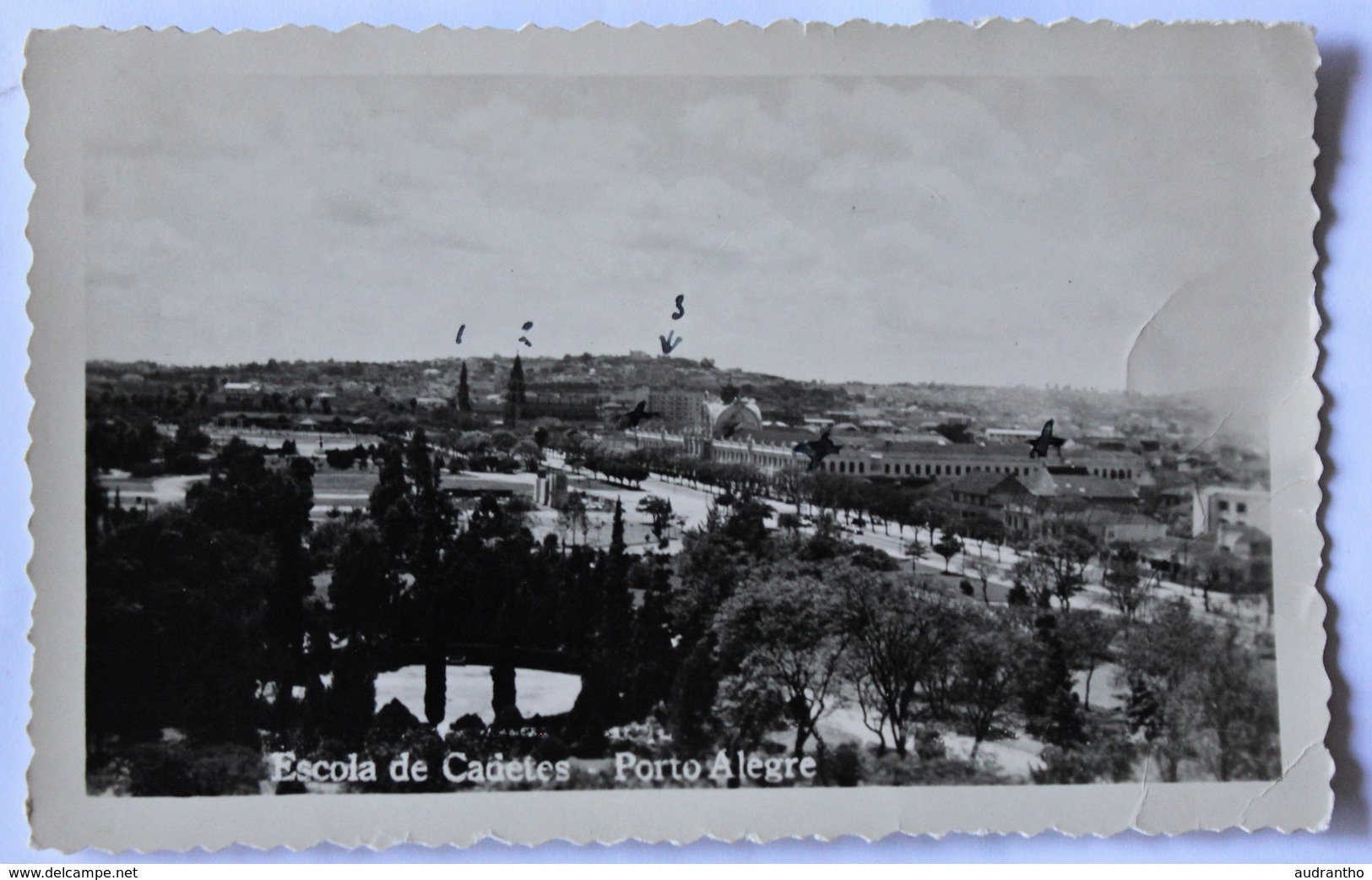 CPSM Brésil Porto Alegre Escoda De Cadetes Collège Militaire - Porto Alegre