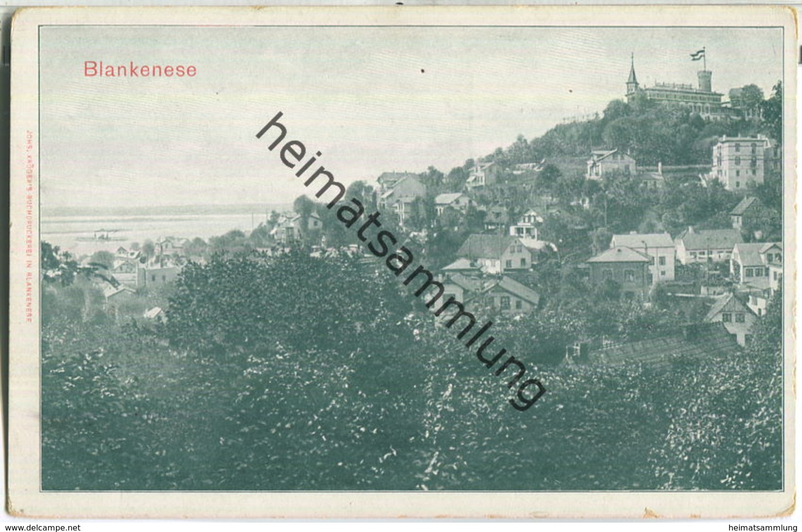 Blankenese - Verlag Johs. Kröger Blankenese - Blankenese