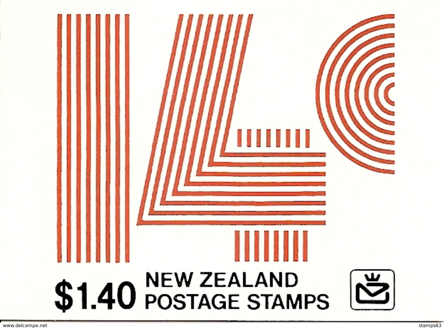 NEW ZEALAND, 1980, Booklet 33, $1.40, 10x14c, Artefacts - Booklets