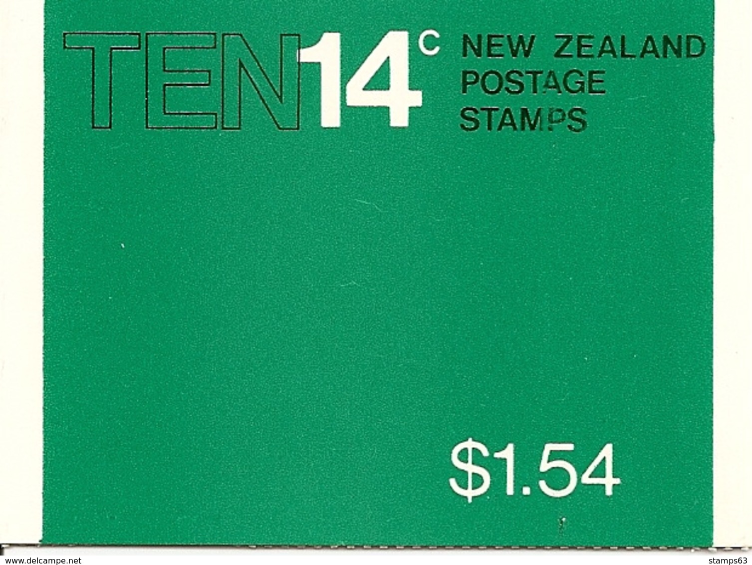 NEW ZEALAND, 1980, Booklet 34, $1.40, 10x14c, Artefacts - Booklets