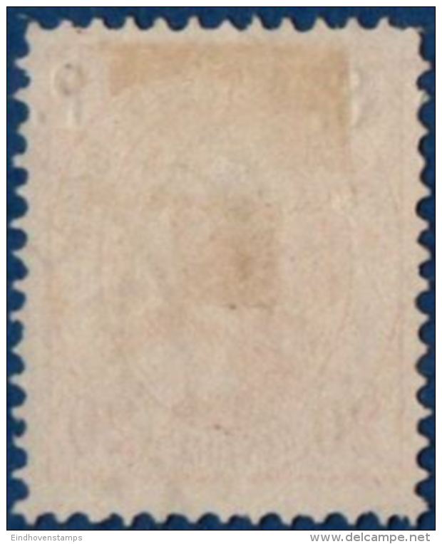 Luxemburg 1891 20 C Perf  12&frac12;  Cancelled - Servizio