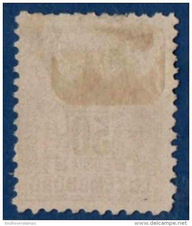 Luxemburg 1891 37&frac12; C Perf  11&frac12;  Cancelled - Dienstmarken