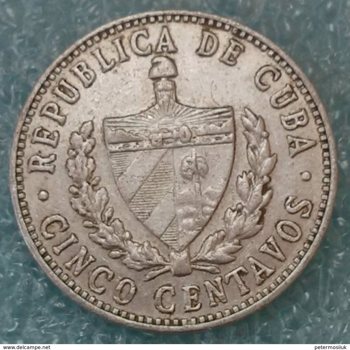 Cuba 5 Centavos, 1968 -2043 - Cuba