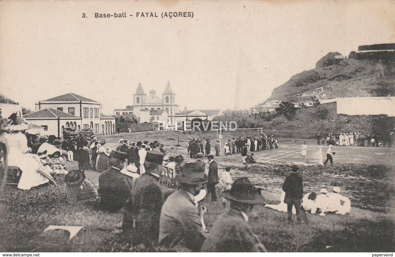 ACORES  Fayal Baseball Game Aco54 - Açores