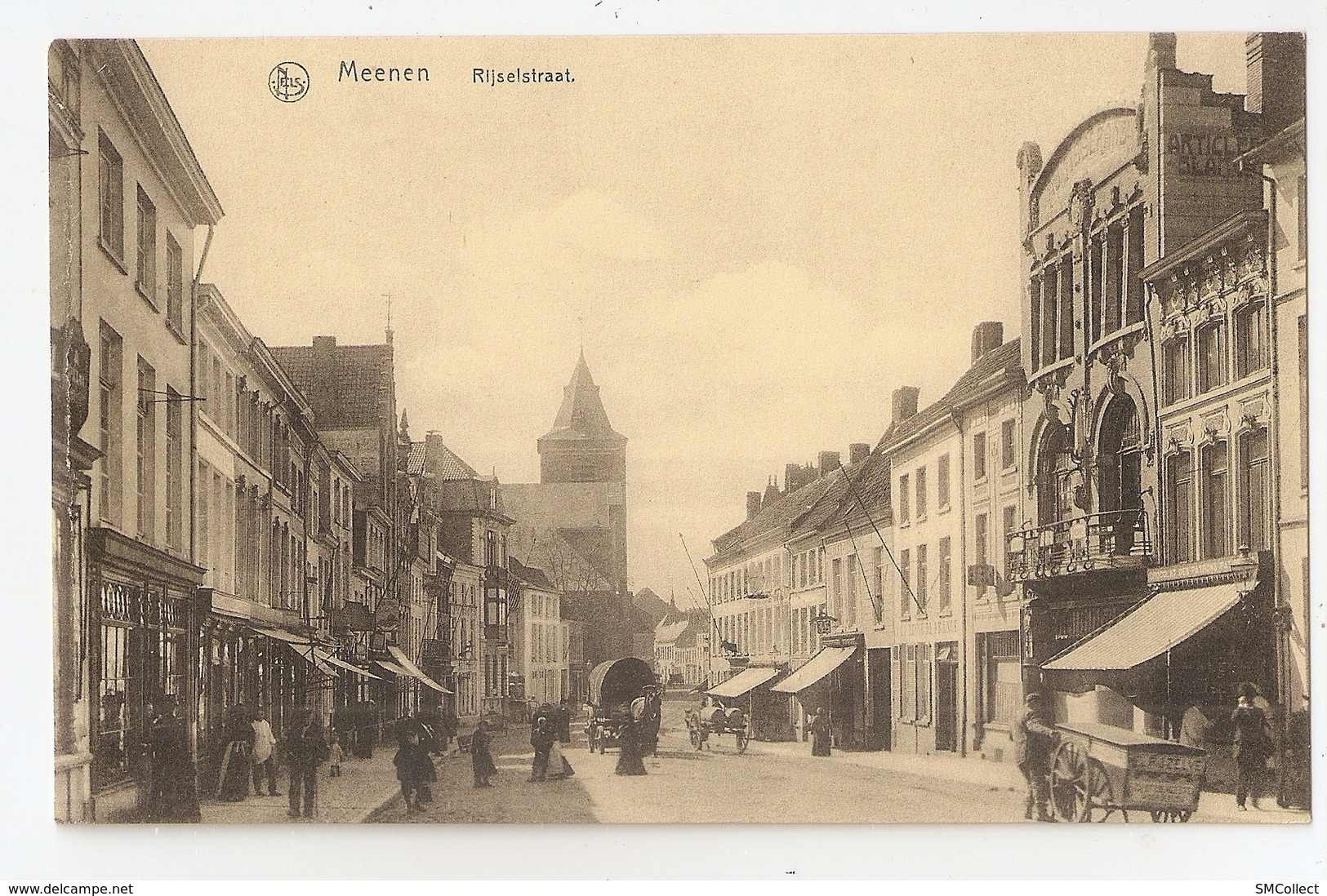 Belgique. Menen, Menin, Meenen ... Rijselstraat (A4p1) - Menen