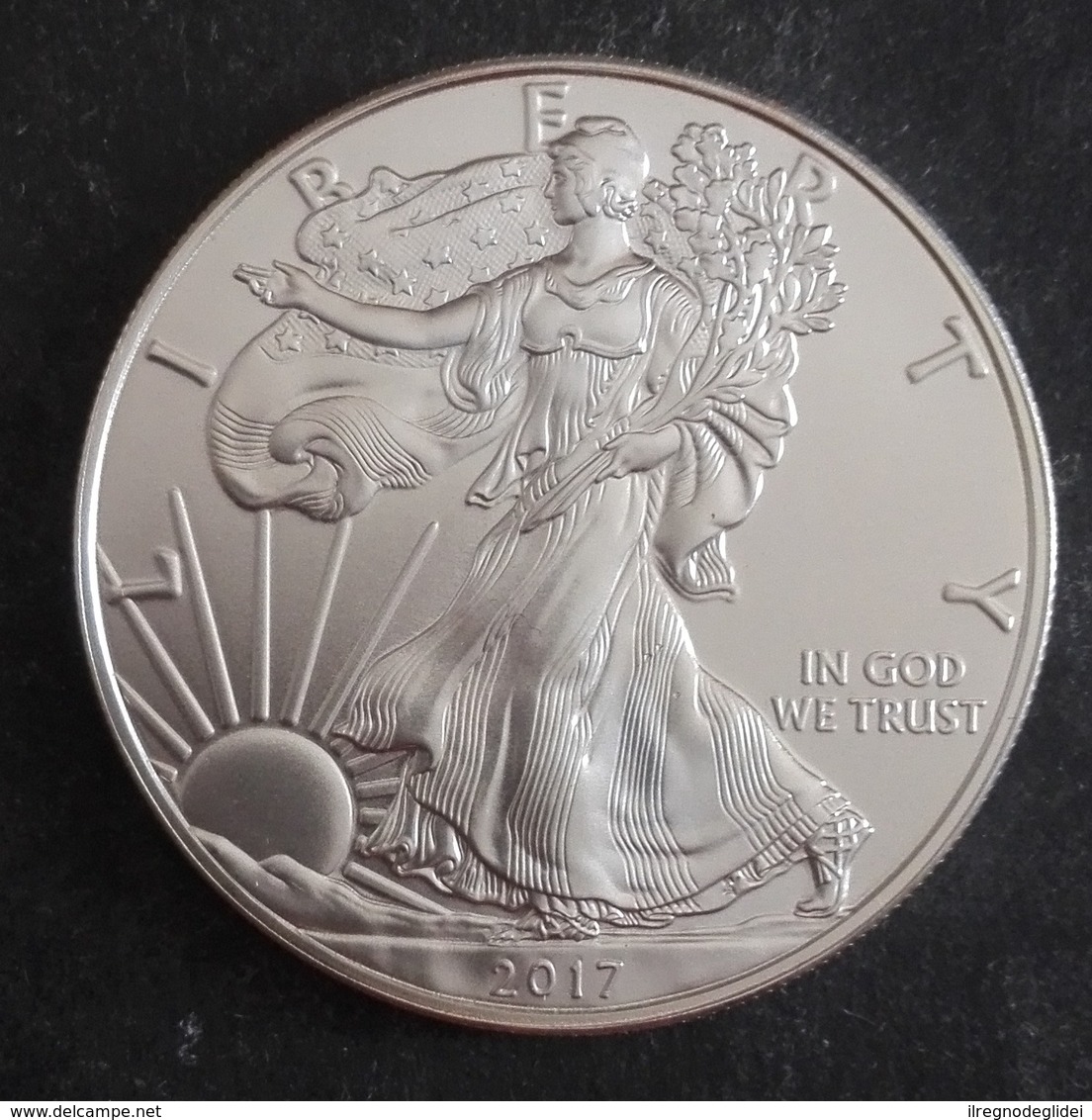 STATI UNITI D'AMERICA - DOLLARO EAGLE ANNO 2017 LIBERTY - UNCIRCULATED - FDC ASSOLUTO - ARGENTO - SILVER - U.S.A. - Argento