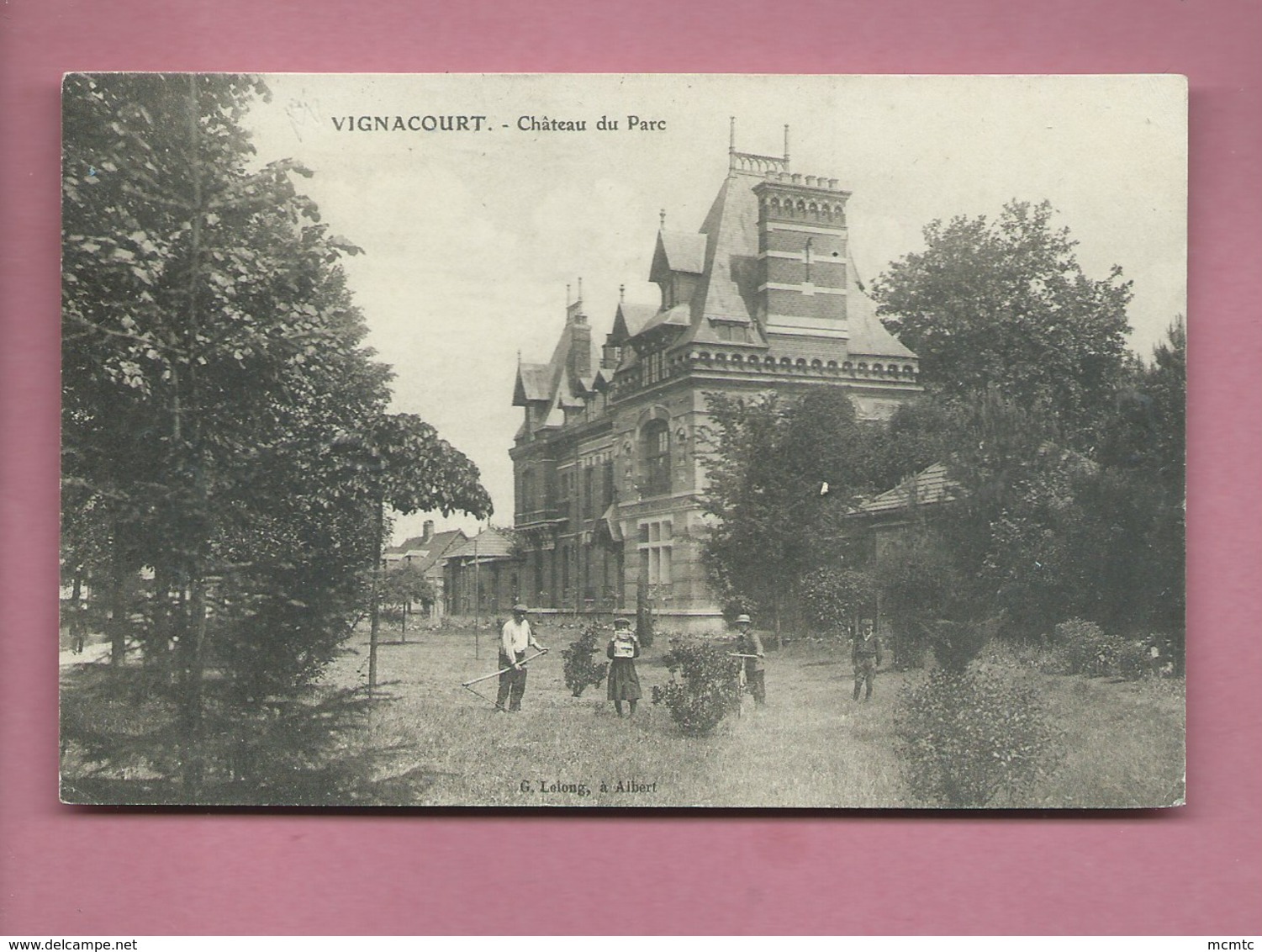 CPA   - Vignacourt  - Château Du Parc - Vignacourt