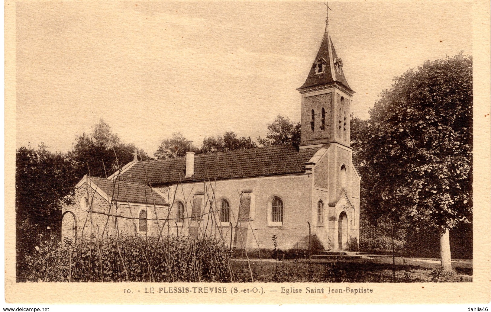 Cp 94_LE PLESSIS TREVISE -  (S Et O) Eglise Saint Jean Baptiste - Le Plessis Trevise