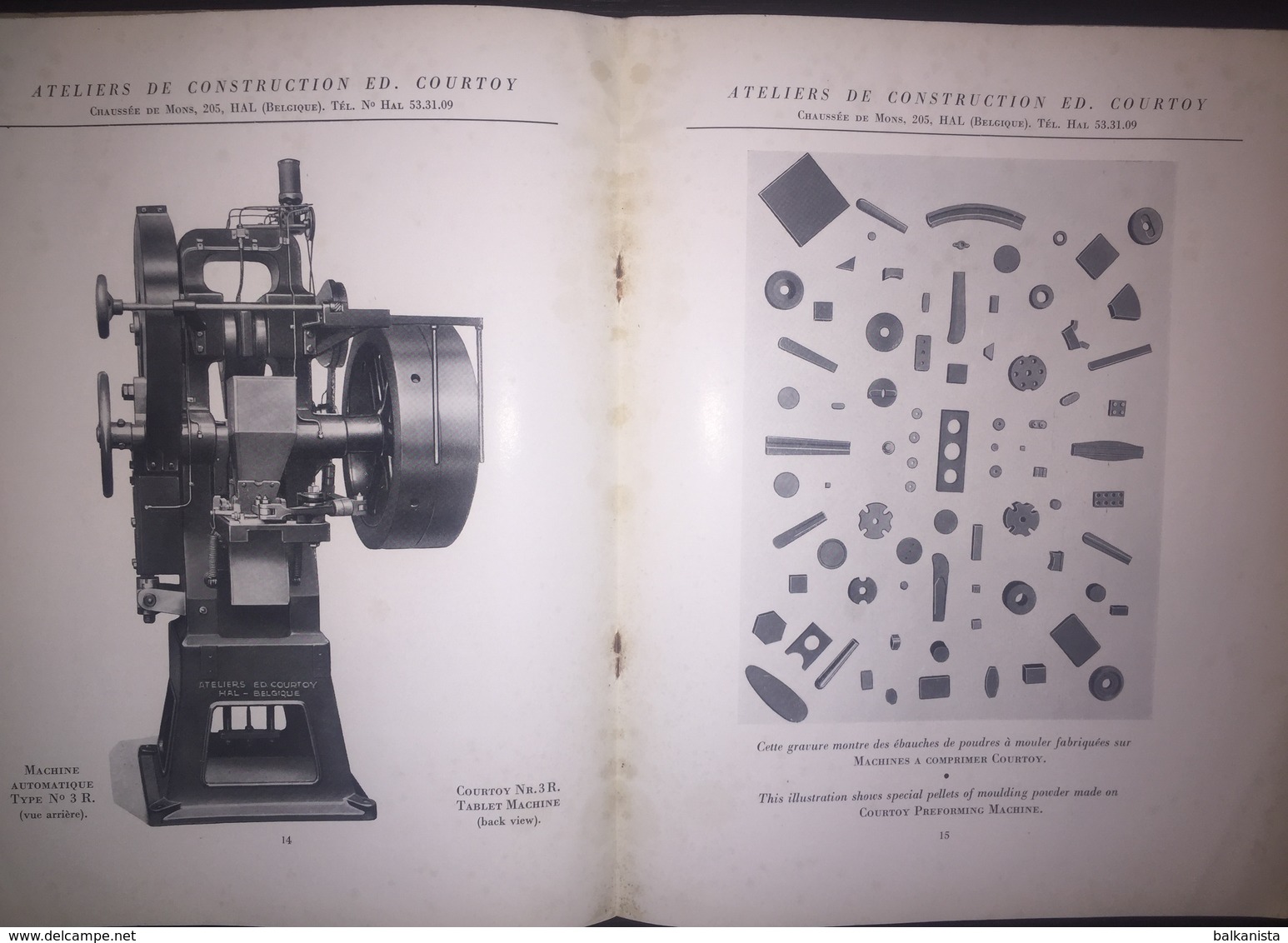 Machines A Comprimier Courtoy . Tablet Machines Catalog - Machines