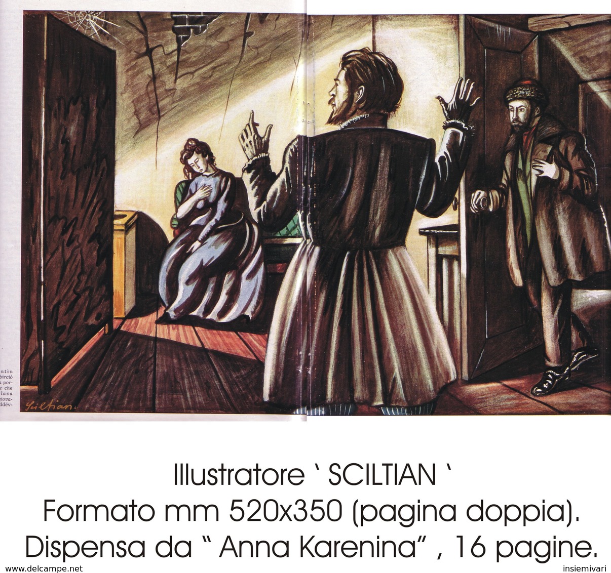 ILLUSTRATORE SCILTIAN:ANNA KARENINA 4 - Altri & Non Classificati