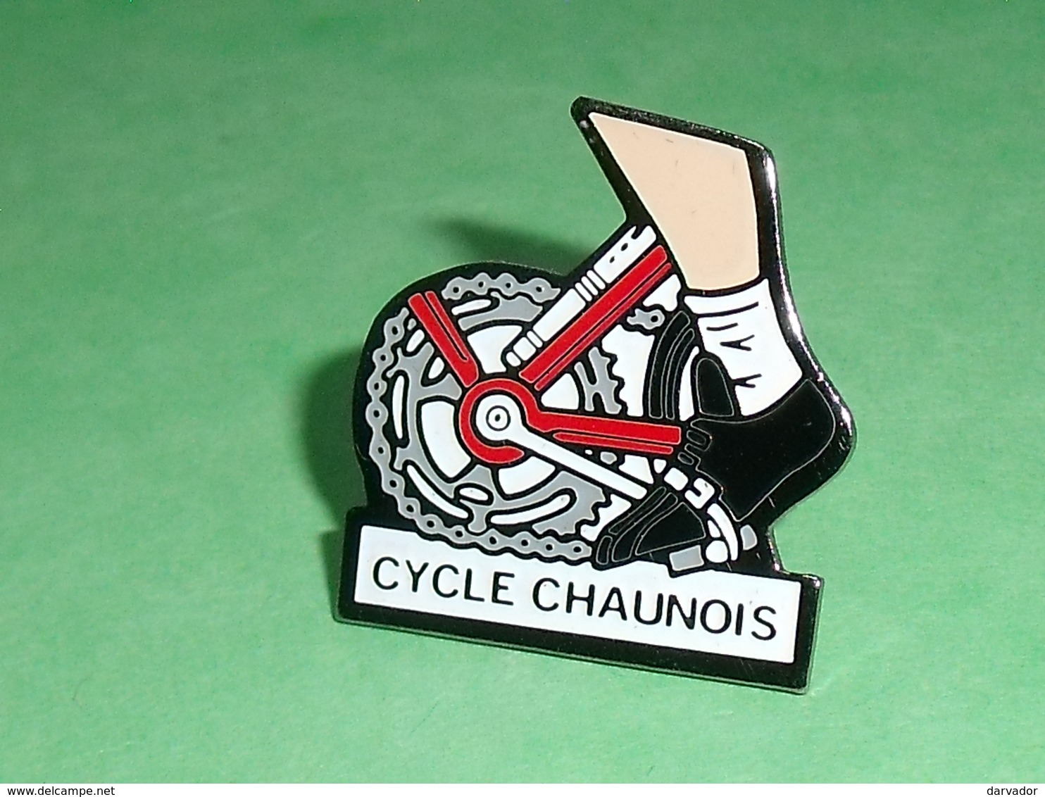 Pin's / Cyclisme , Vélo : Cycle Chaunois   TB1X - Cyclisme