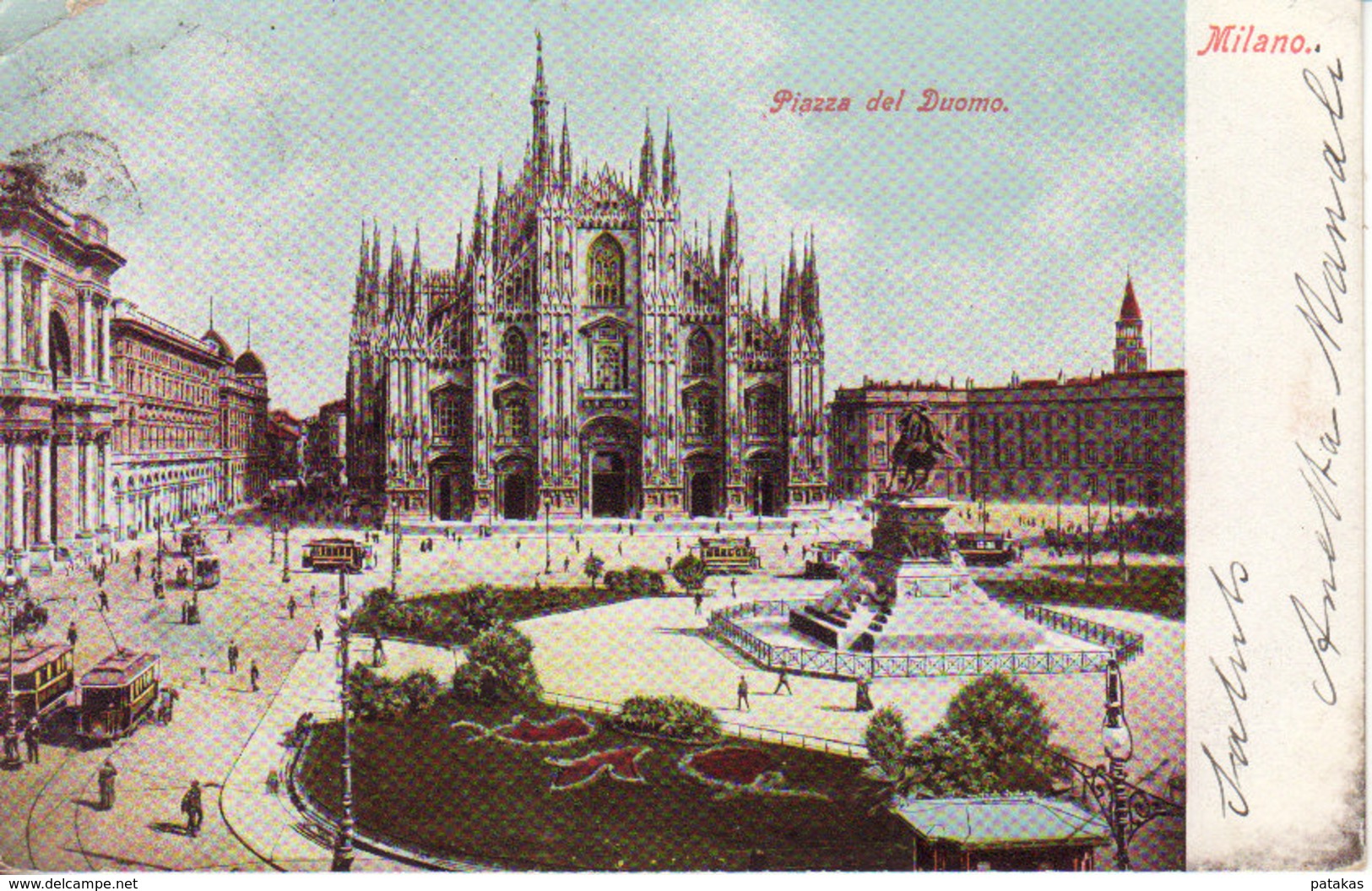 H 222  - Milan - Place Du Duomo - Piazza Del  Duomo - Milano (Milan)