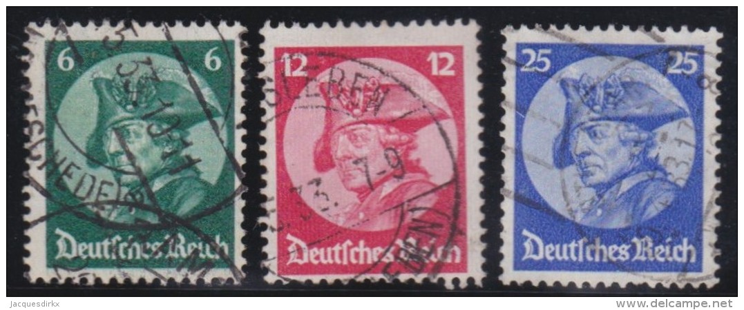 Deutsches  Reich    .   Michel    .      479/481          .         O             .       Gebraucht - Gebraucht