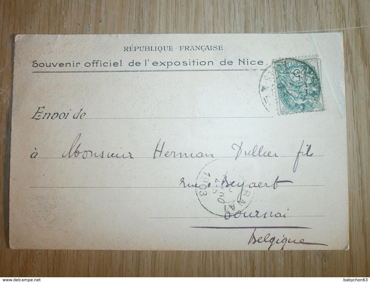 Souvenir Officiel De L'exposition De Nice En 1903 - Mercati, Feste