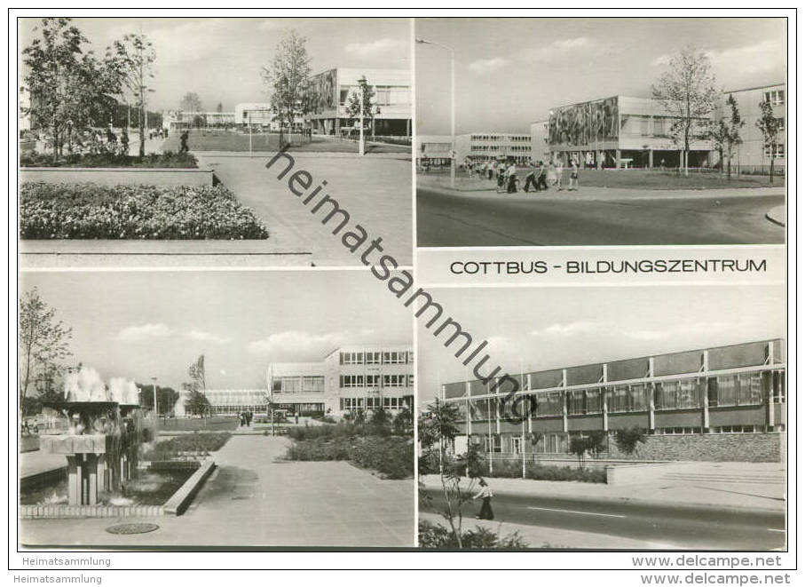 Cottbus - Bildungszentrum - Foto-AK Grossformat - Verlag Bild Und Heimat Reichenbach - Cottbus