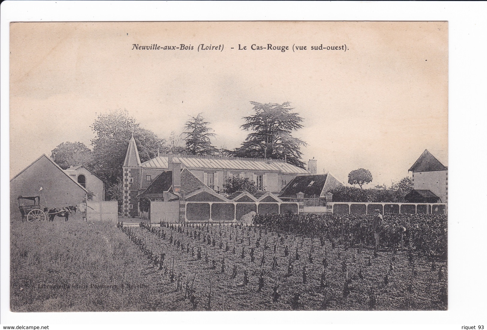 Neuville Aux Bois - Le-Cas-Rouge (vue Sud-ouest) - Other & Unclassified