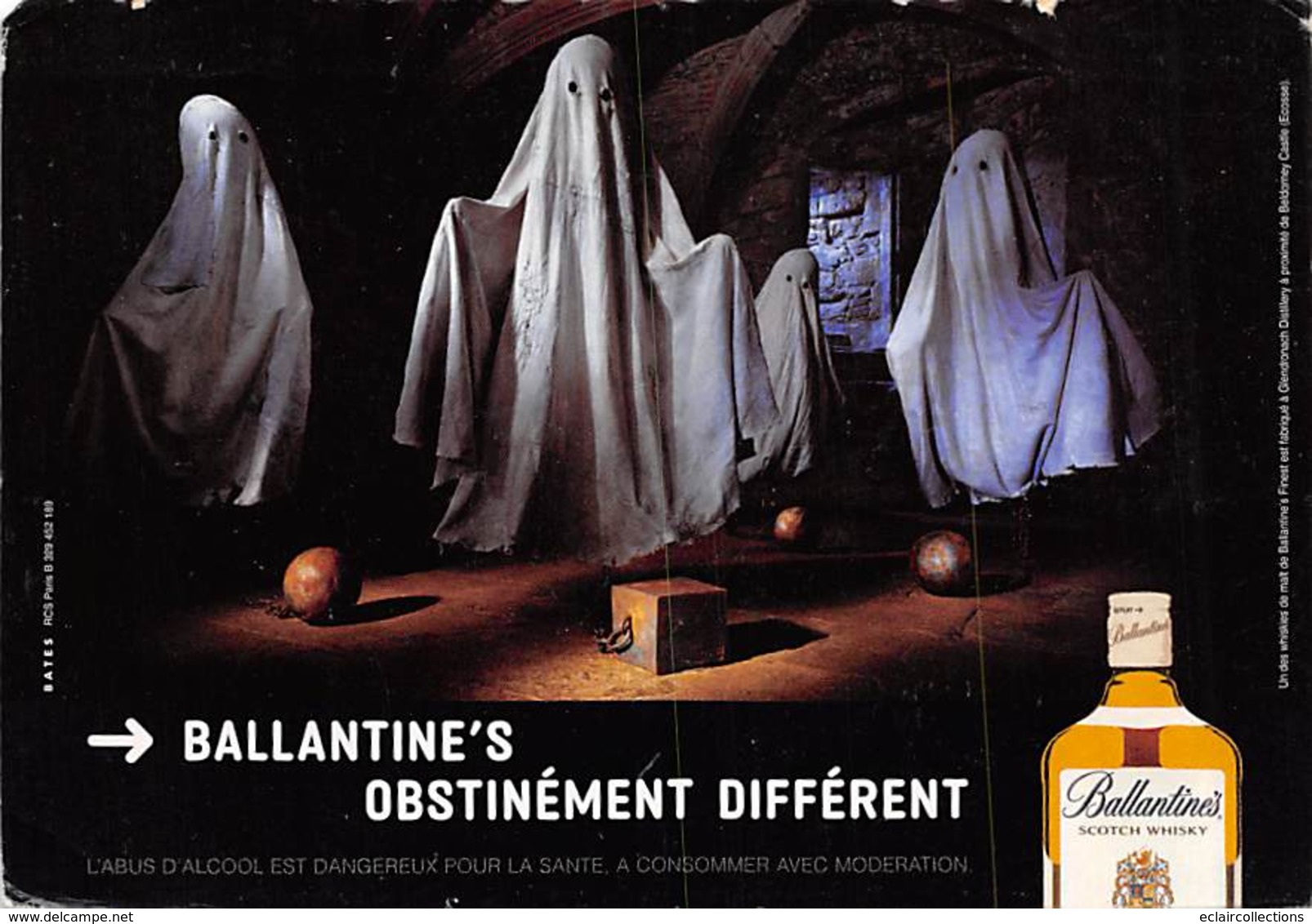 Thème Publicité  Alcools Ou Boissons. Whisky  Ballantines  10x15  (voir Scan) - Other & Unclassified