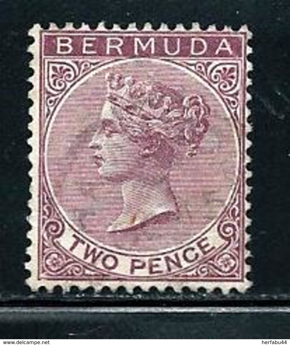 Bermuda    "Queen Victoria"         SC#  21   Used - Bermudes