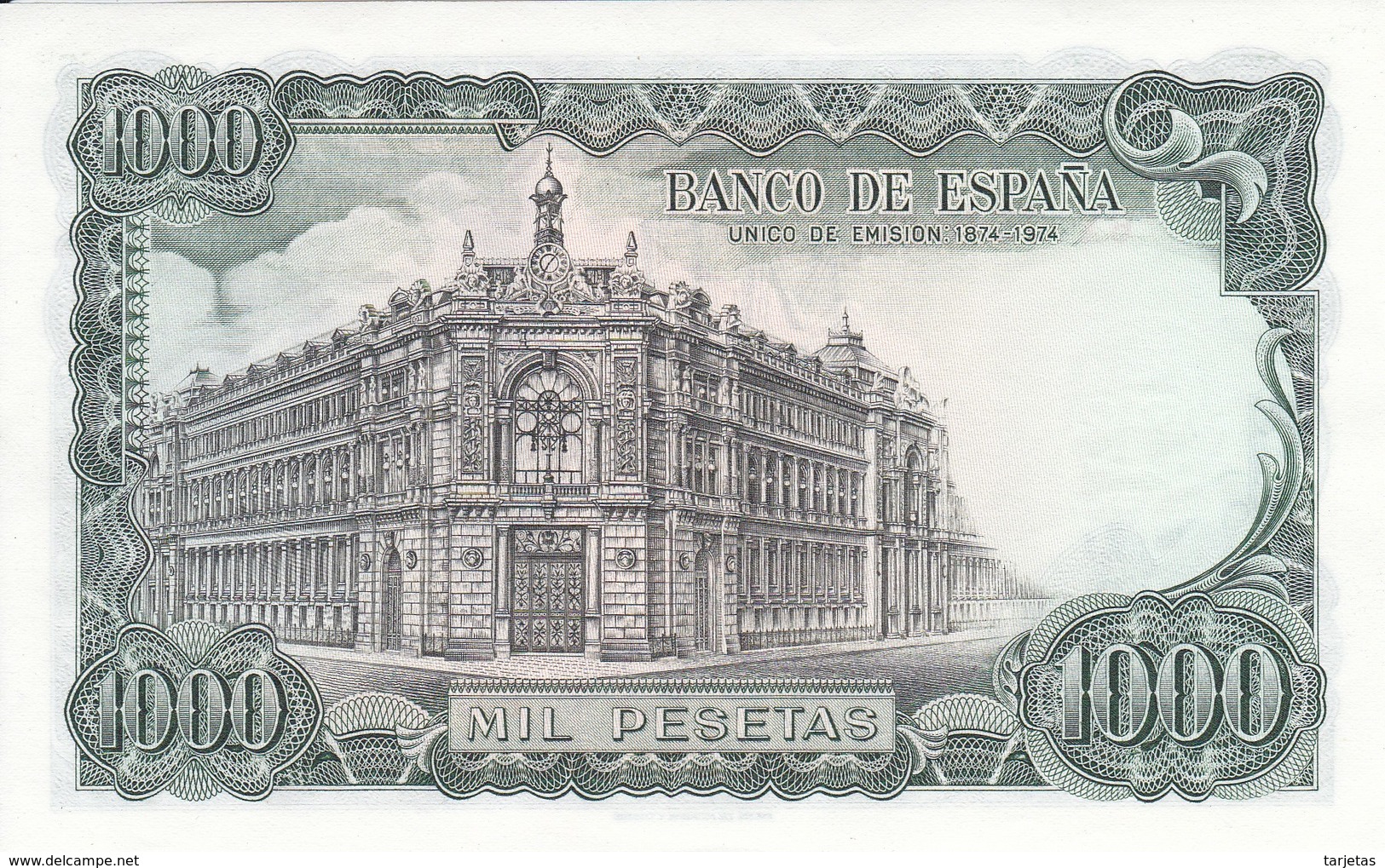 BILLETE DE ESPAÑA DE 1000 PTAS DEL AÑO 1971 JOSE ECHEGARAY SERIE 6X  (BANKNOTE) SIN CIRCULAR-UNCIRCULATED - 1000 Pesetas