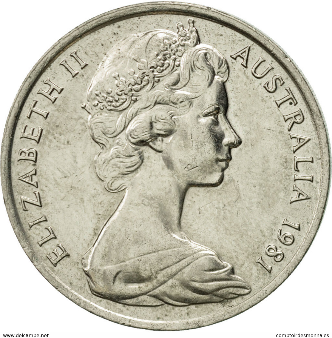 Monnaie, Australie, Elizabeth II, 20 Cents, 1981, SUP, Copper-nickel, KM:66 - 20 Cents