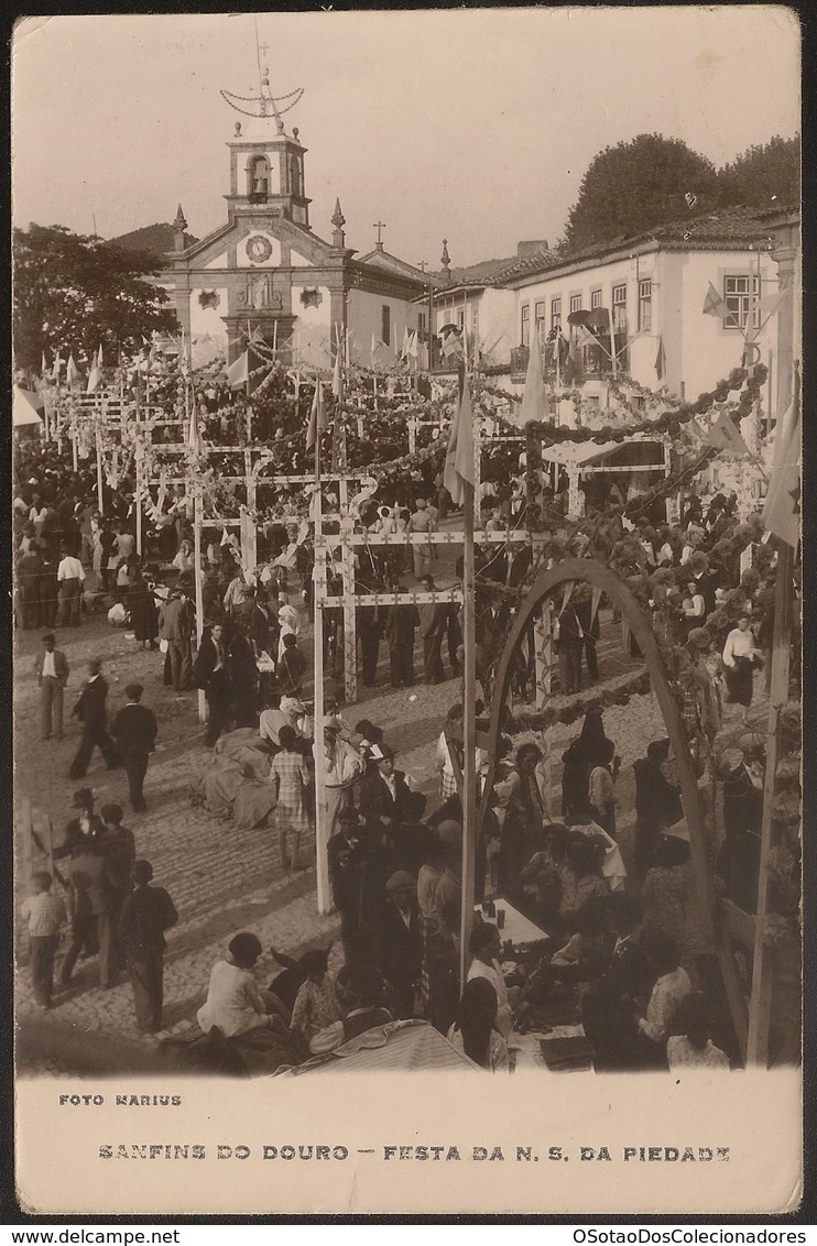 Postal Portugal - Sanfins Do Douro - Festas Da N. S. Da Piedade - (Ed. Foto Marius) - Festas E Romarias - Vila Real